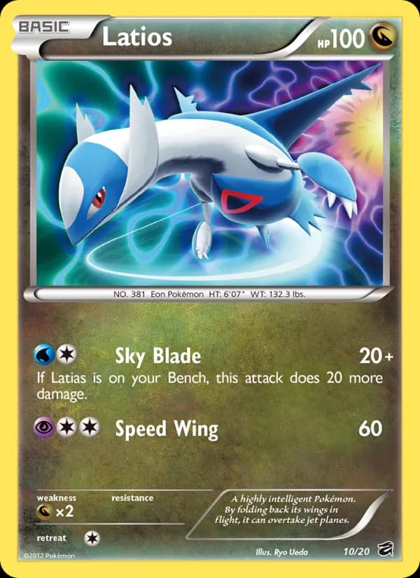 Latios card in English