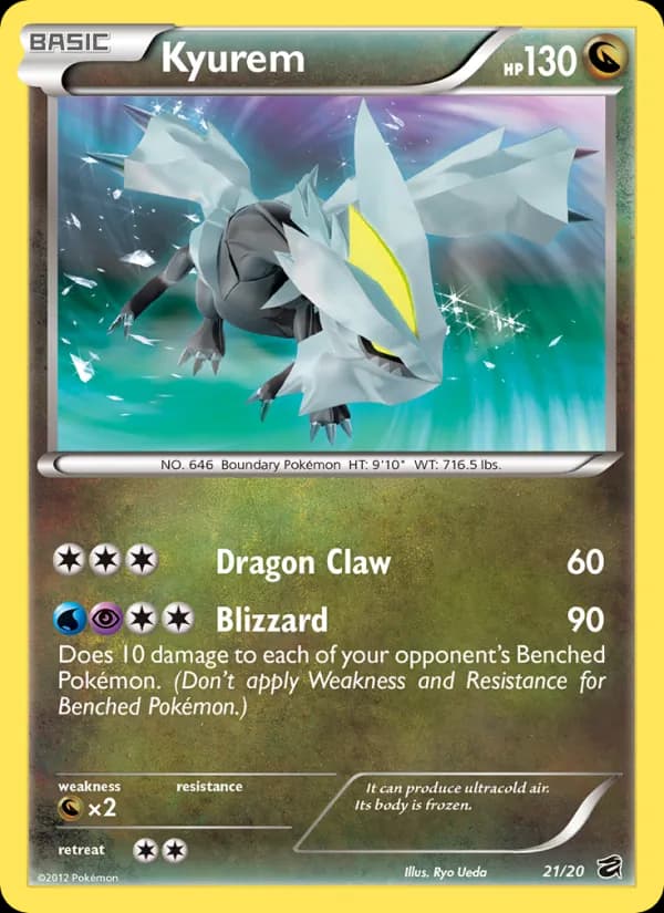 Kyurem card in English
