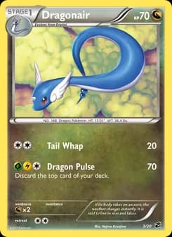 Dragonair card in English