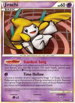 Jirachi card in English