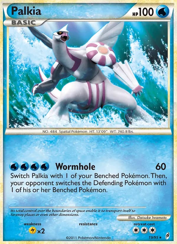 Palkia card in English
