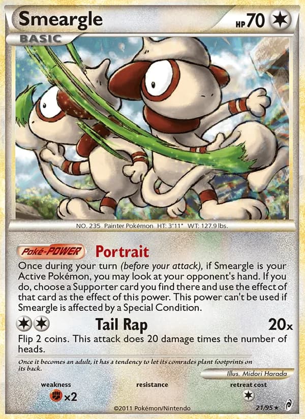Smeargle card in English