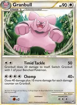 Granbull card in English