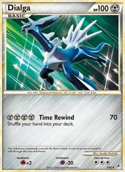 Dialga card in English