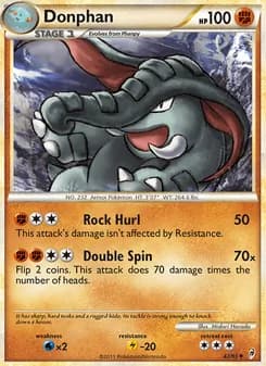 Donphan card in English