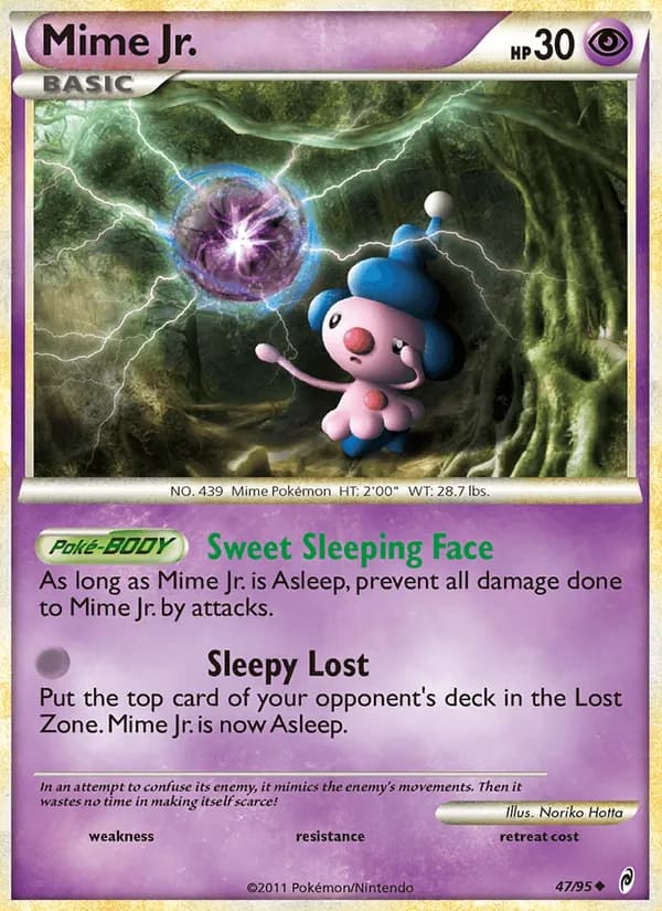 Mime Jr. card in English