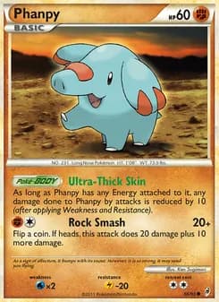 Phanpy card in English