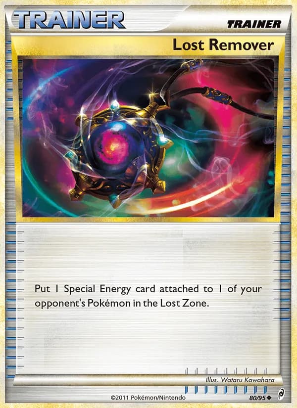 Lost Remover card in English