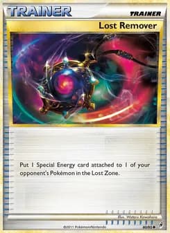 Lost Remover card in English