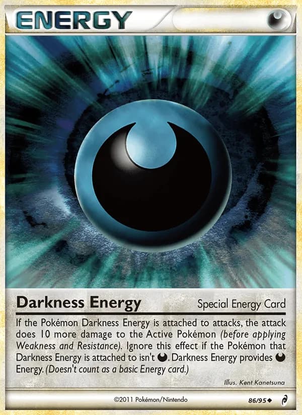 Darkness Energy card in English