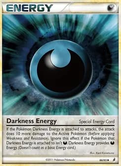 Darkness Energy card in English