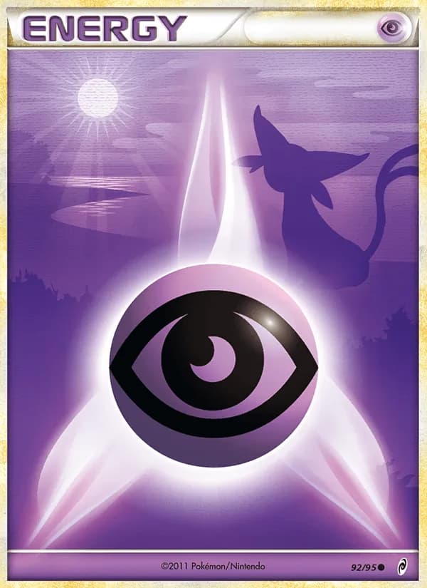 Psychic Energy card in English