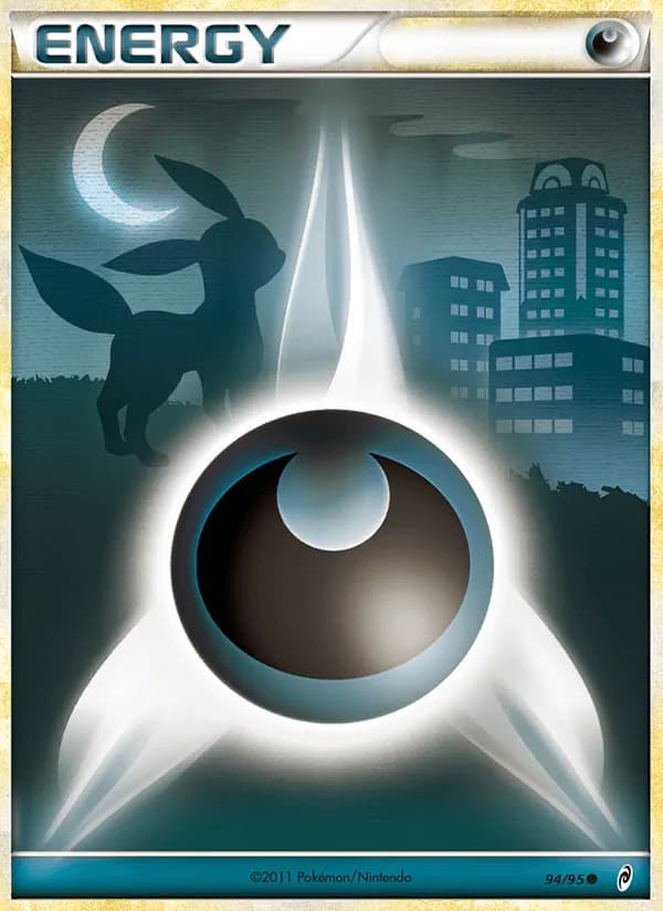 Darkness Energy card in English