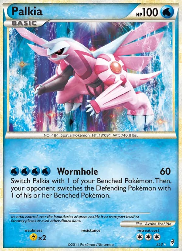 Palkia card in English