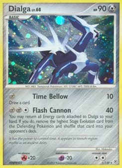 Dialga card in English