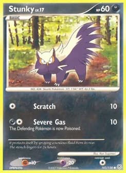 Stunky card in English