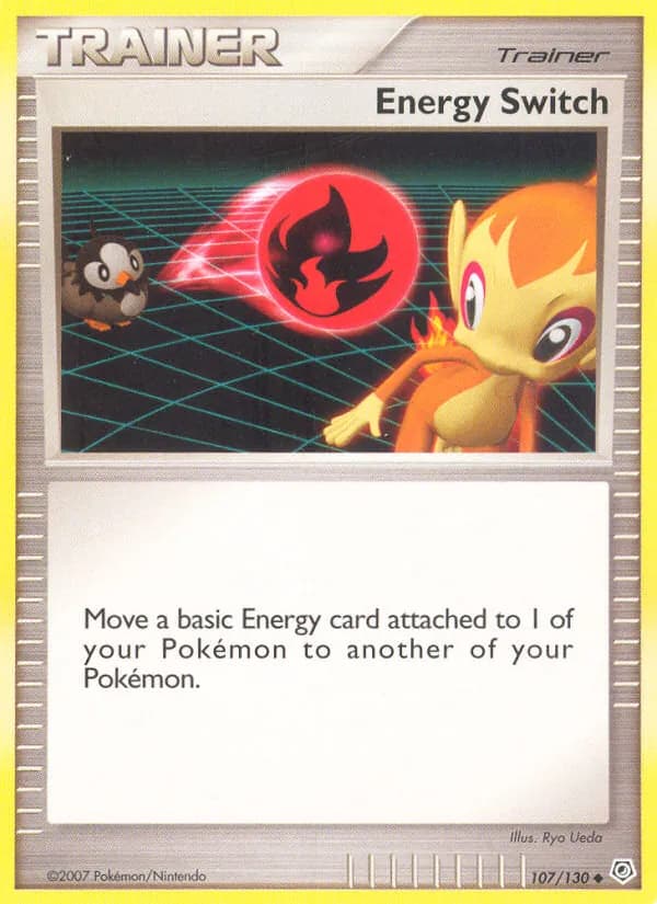 Energy Switch card in English