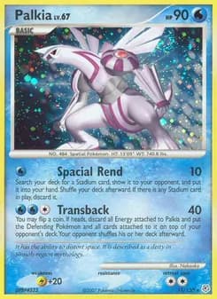 Palkia card in English
