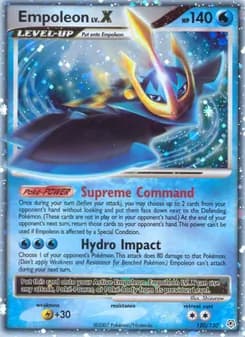 Empoleon card in English