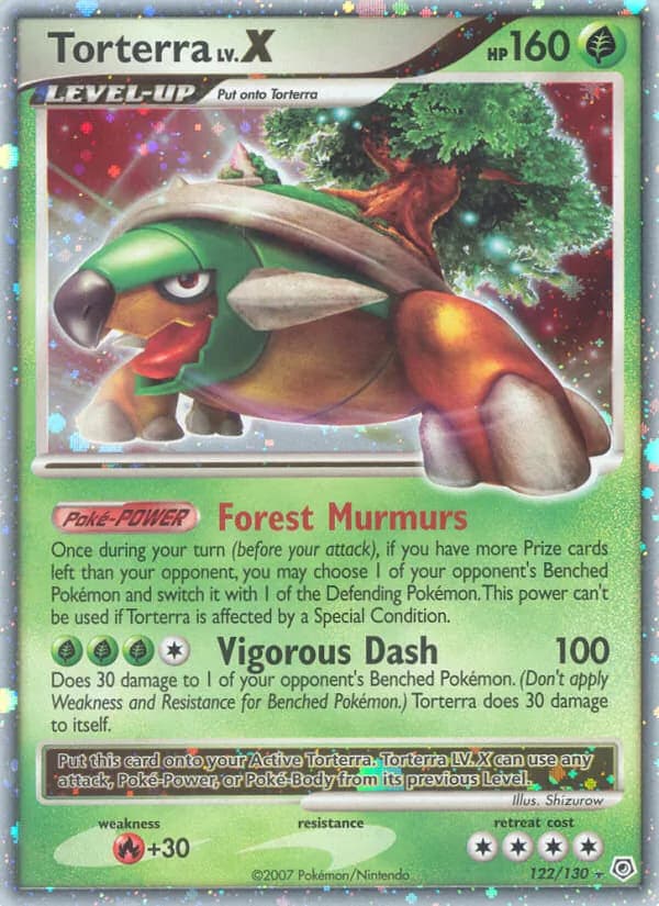 Torterra card in English