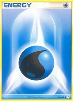Water Energy card in English