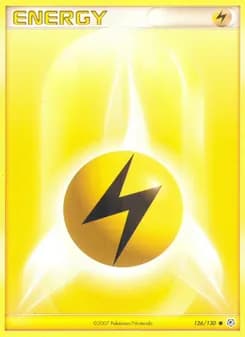 Lightning Energy card in English