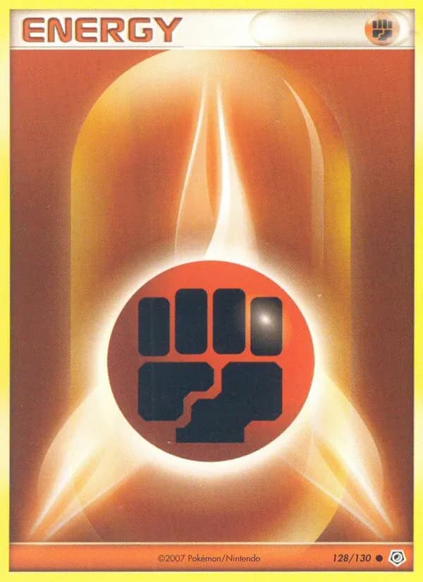 Fighting Energy card in English