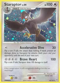 Staraptor card in English