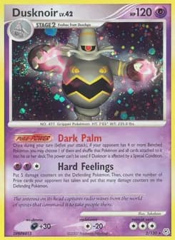 Dusknoir card in English