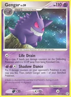 Gengar card in English