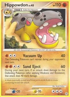 Hippowdon card in English