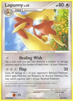 Lopunny card in English