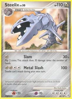 Steelix card in English