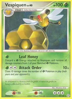 Vespiquen card in English