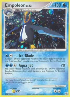 Empoleon card in English