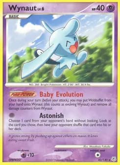 Wynaut card in English