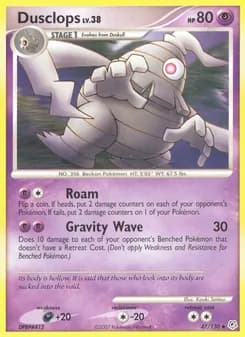 Dusclops card in English