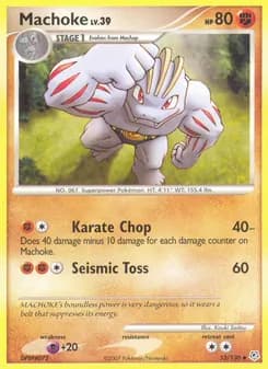 Machoke card in English