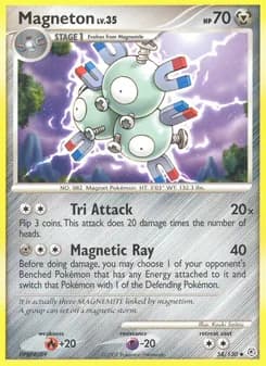 Magneton card in English
