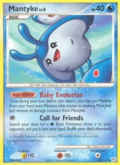 Mantyke card in English