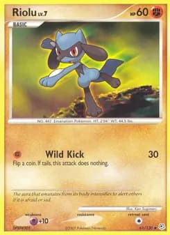 Riolu card in English
