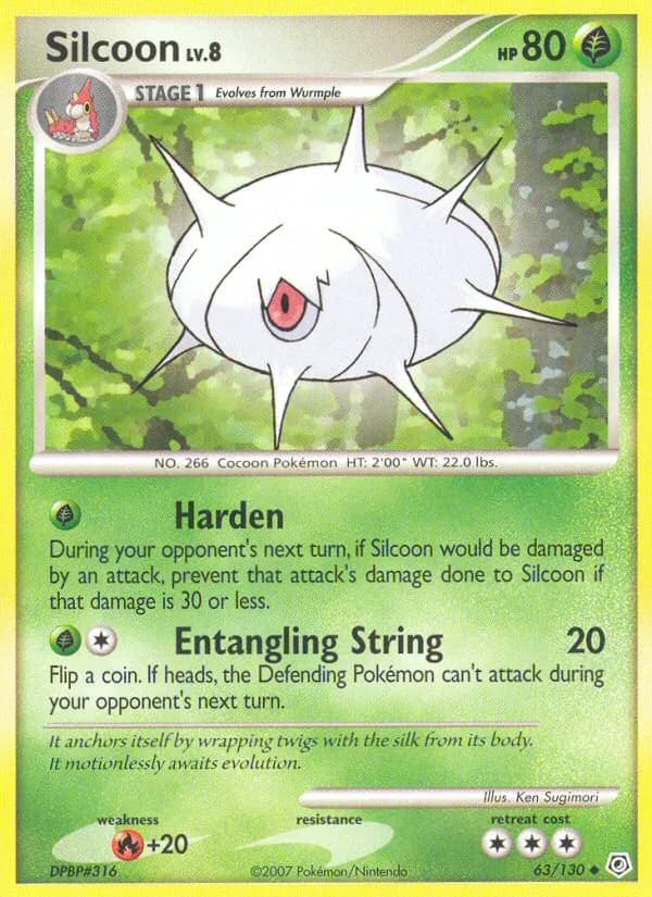 Silcoon card in English