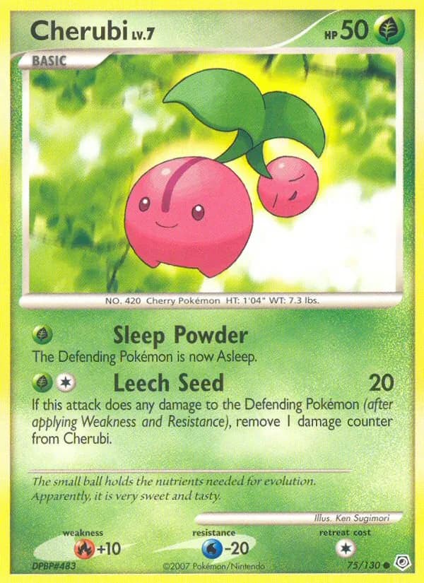 Cherubi card in English