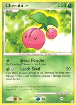 Cherubi card in English
