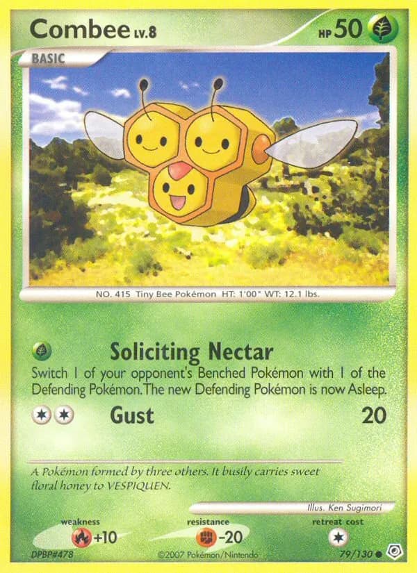 Combee card in English