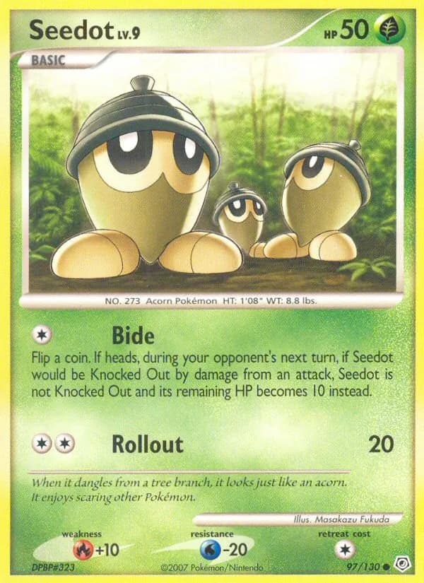 Seedot card in English