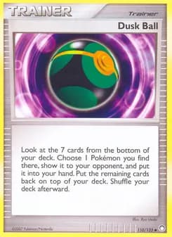 Dusk Ball card in English