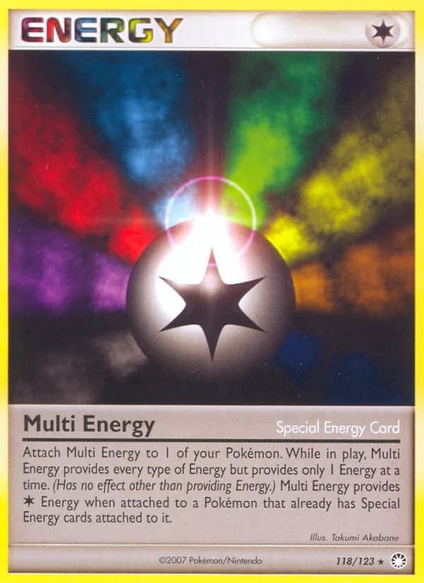 Multi Energy card in English