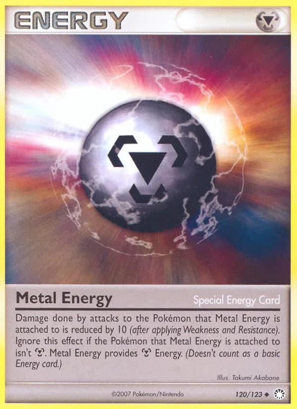 Metal Energy card in English