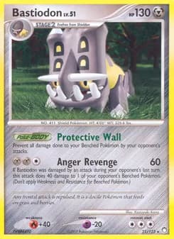 Bastiodon card in English